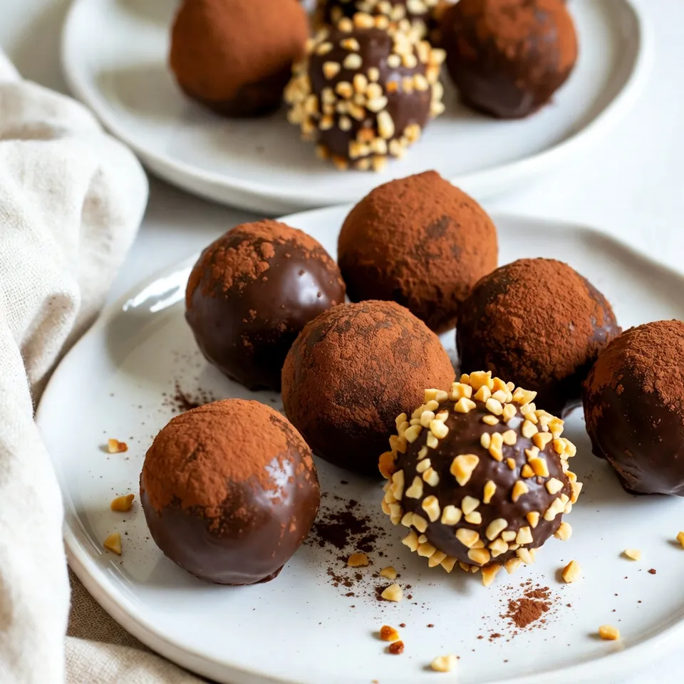 Condensed Milk Chocolate Truffles Irresistible Treat