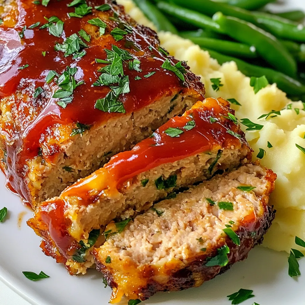 Garlic Parmesan Chicken Meatloaf Flavorful Family Dish