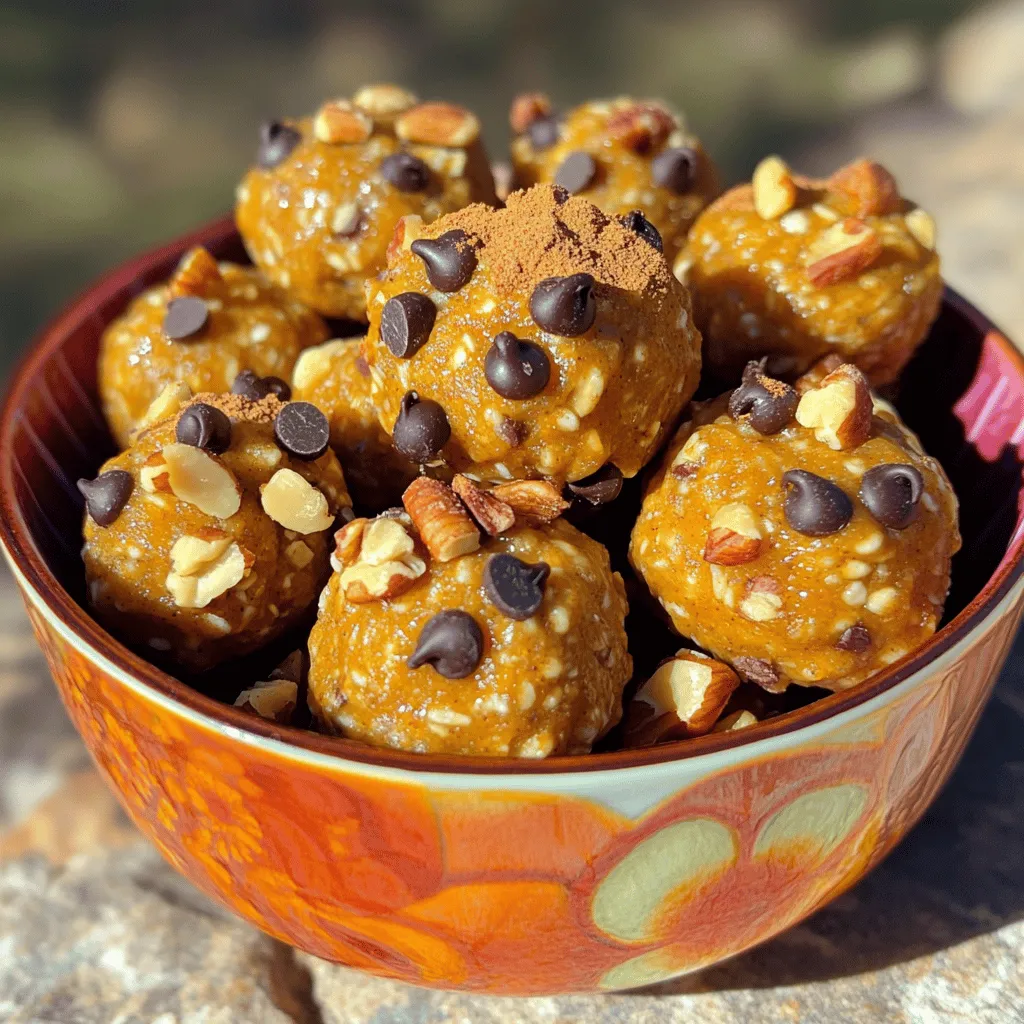 Pumpkin Spice Energy Bites Simple and Tasty Treat