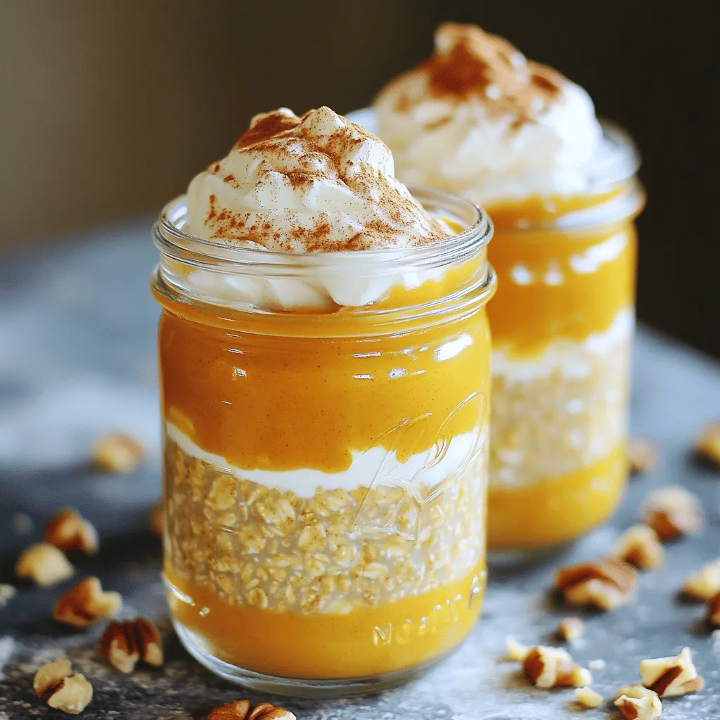 Pumpkin Pie Overnight Oats Nourishing Easy Recipe
