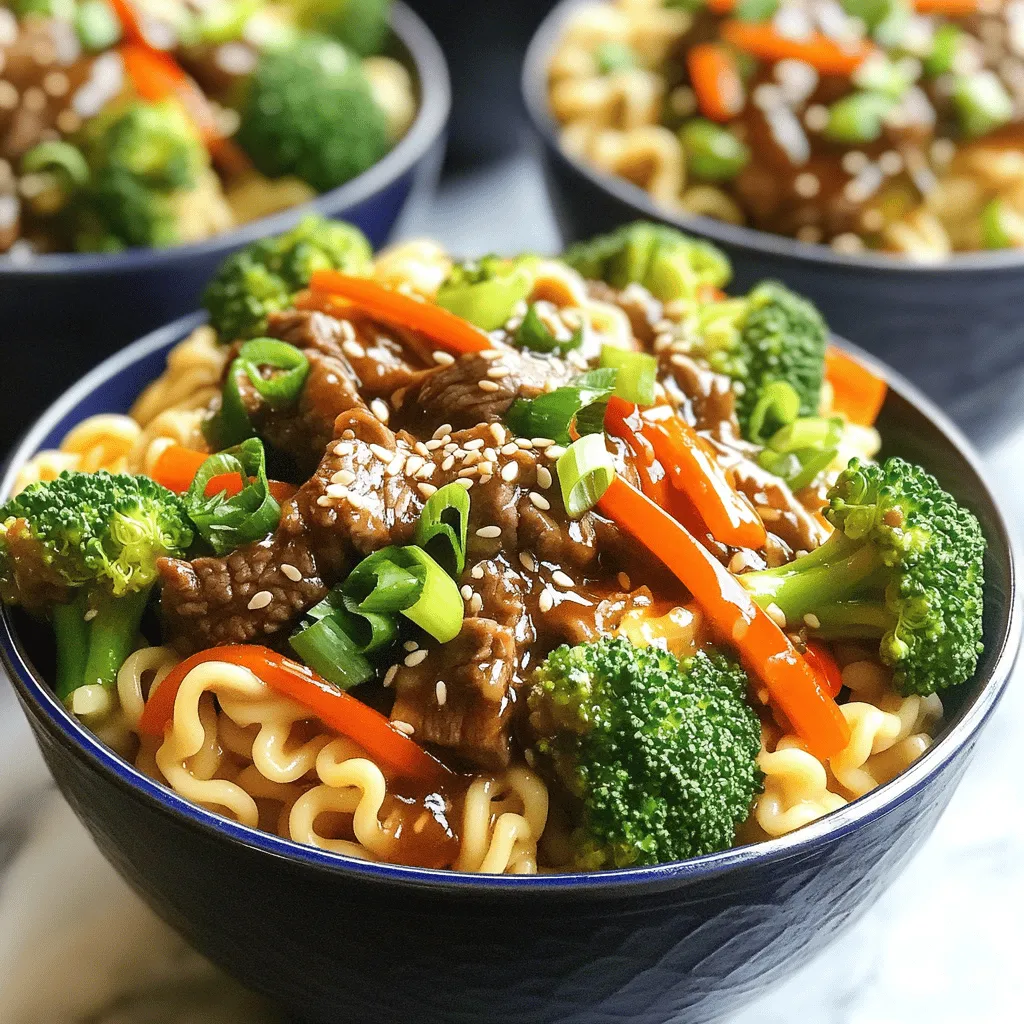 Mongolian Beef Noodles Flavorful and Easy Recipe
