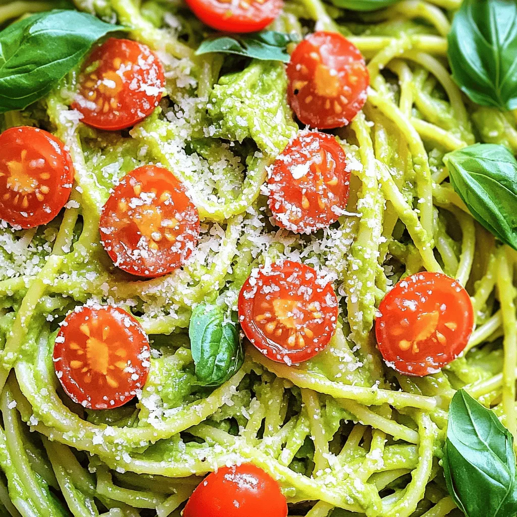 Creamy Avocado Pasta Flavorful and Easy Recipe