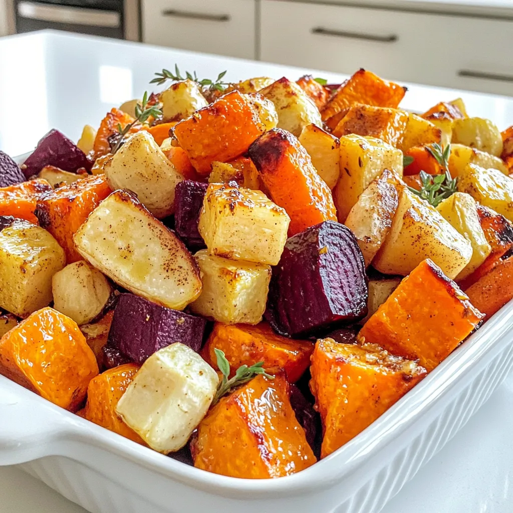 Maple Roasted Root Veggies Flavorful and Simple Dish
