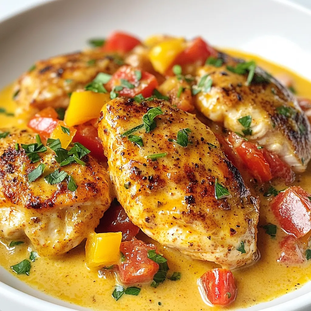 Easy Creamy Cajun Chicken Flavorful Dinner Delight