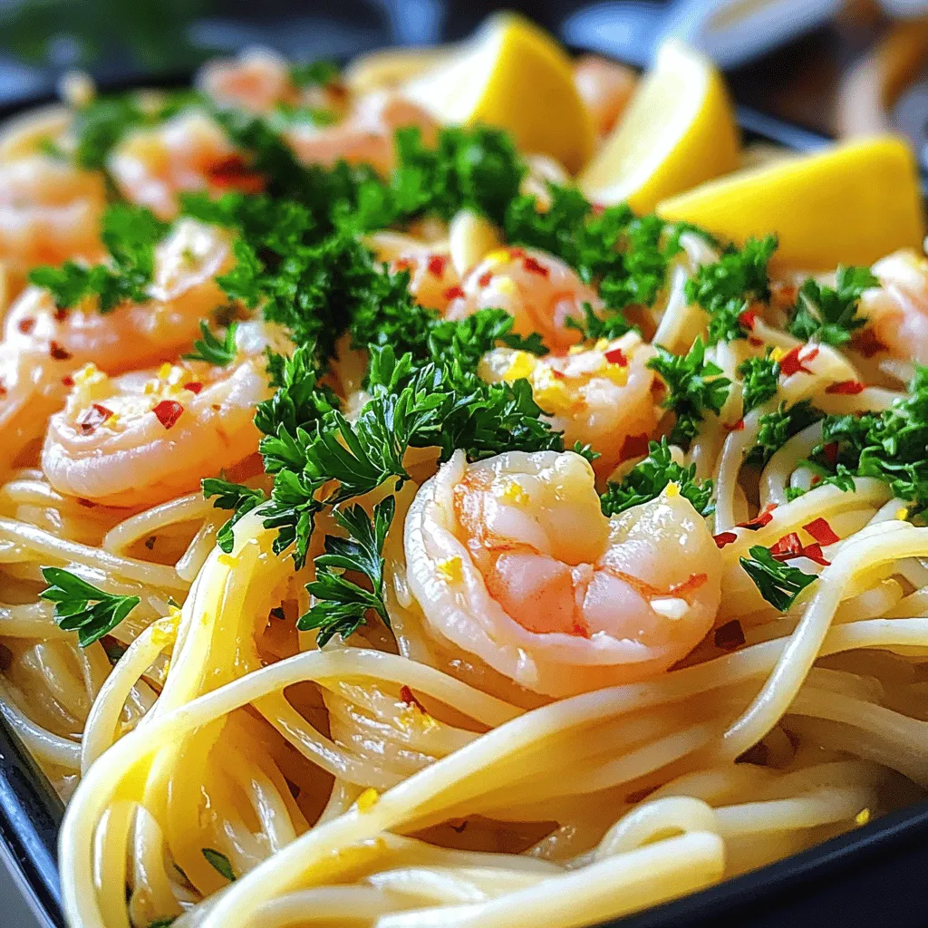 Garlic Butter Shrimp Pasta Simple and Savory Delight