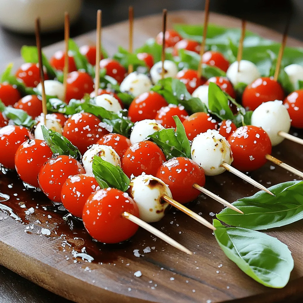 Mini Caprese Skewers Delicious and Simple Recipe