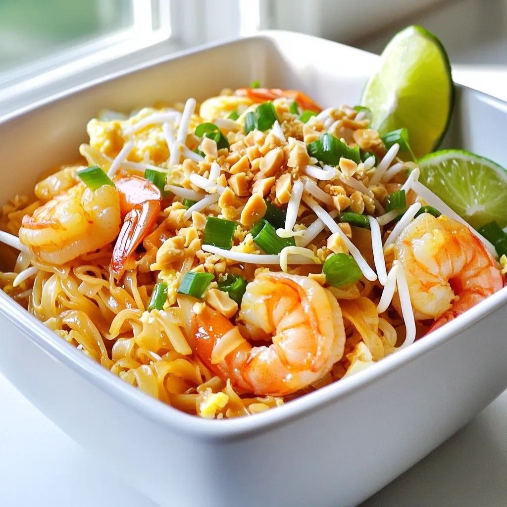 Better Than Takeout Pad Thai Simple and Flavorful Meal