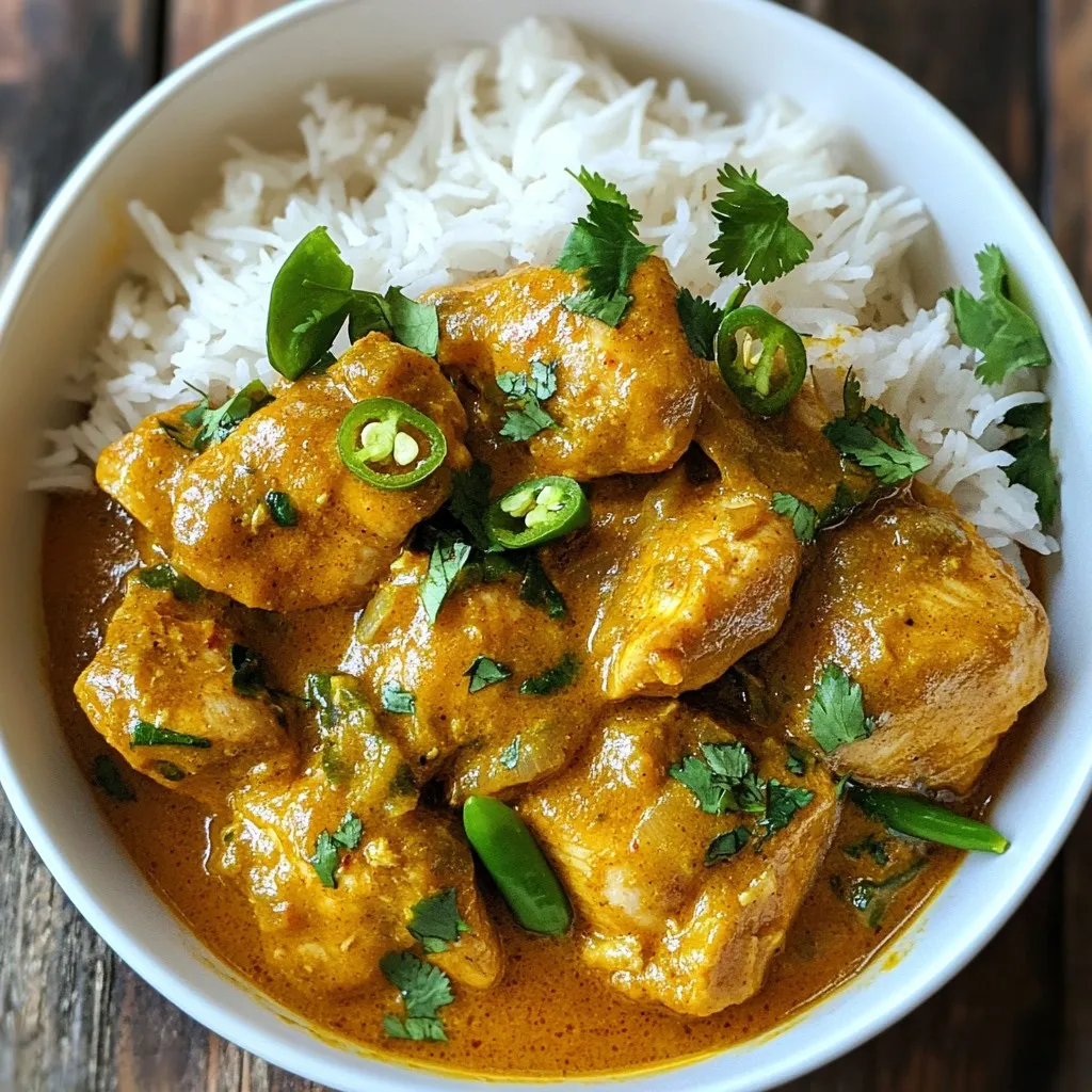 Easy Indian Chicken Curry Simple and Flavorful Dish