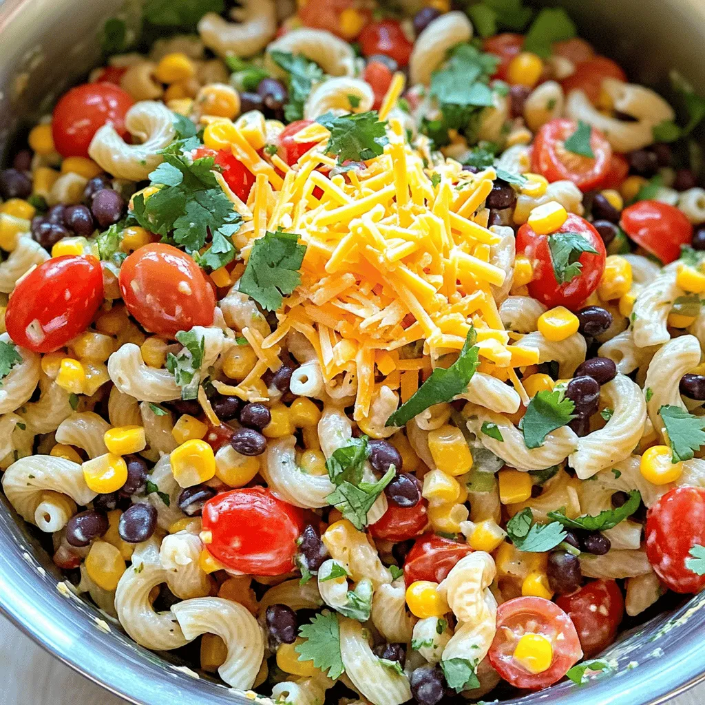 Taco Pasta Salad Flavorful and Fresh Meal Idea