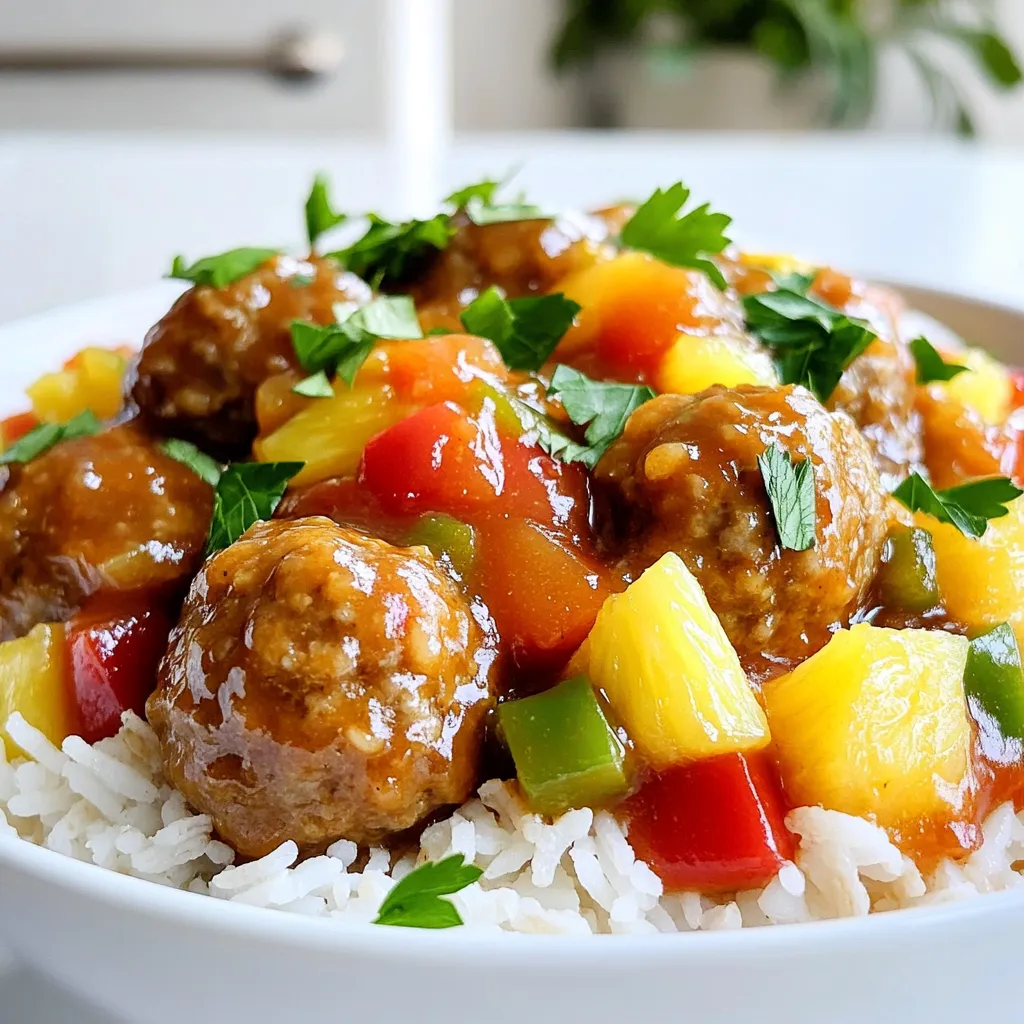 Savory Slow Cooker Sweet &#038; Sour Meatballs Recipe