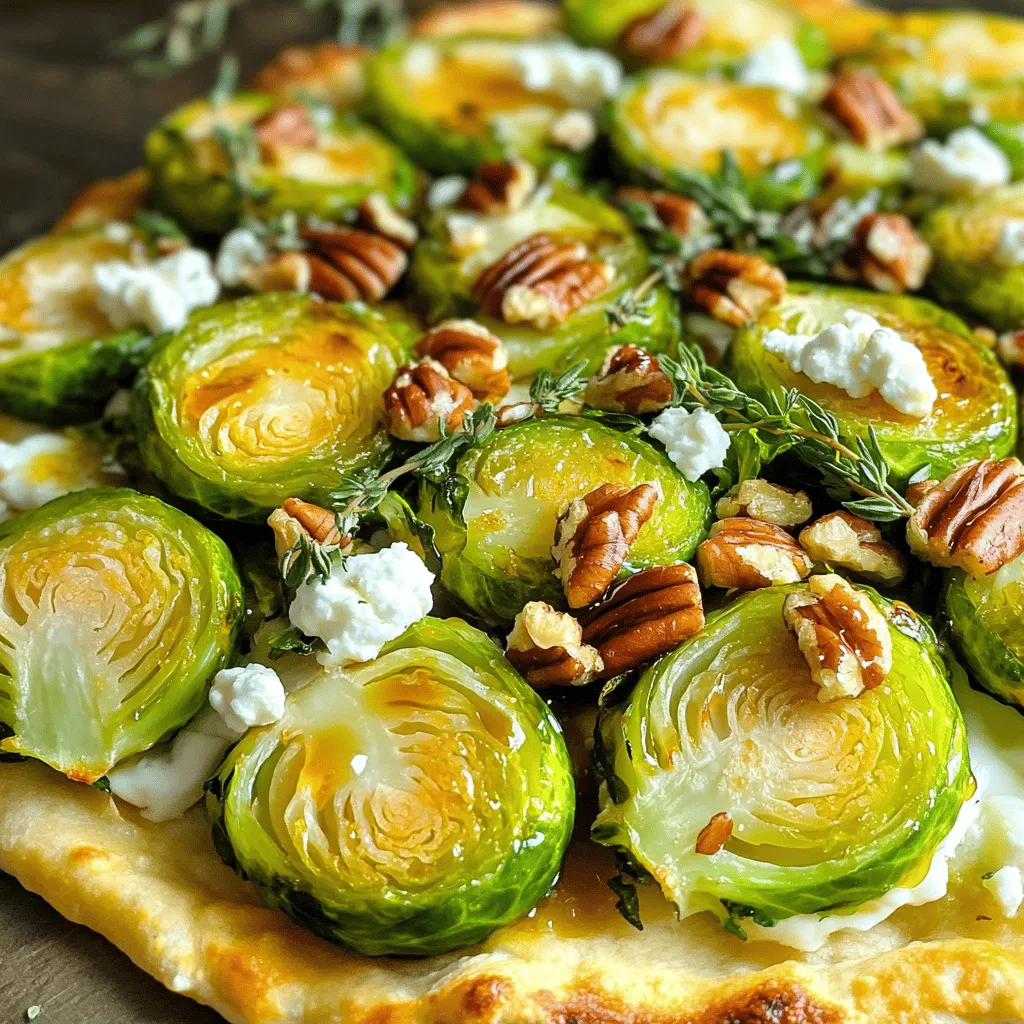 Maple Brussels Sprout Flatbread Flavorful and Easy Meal