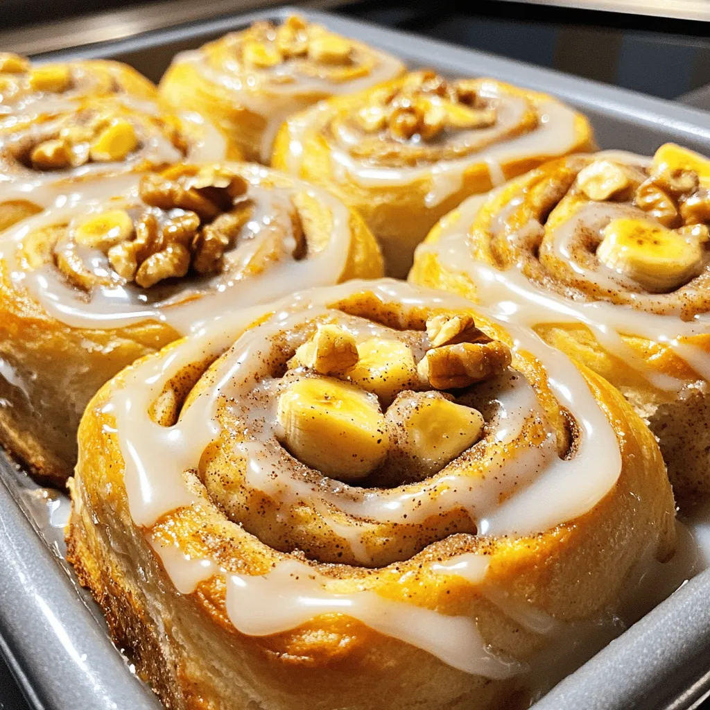 Delicious Banana Bread Cinnamon Rolls Recipe Guide