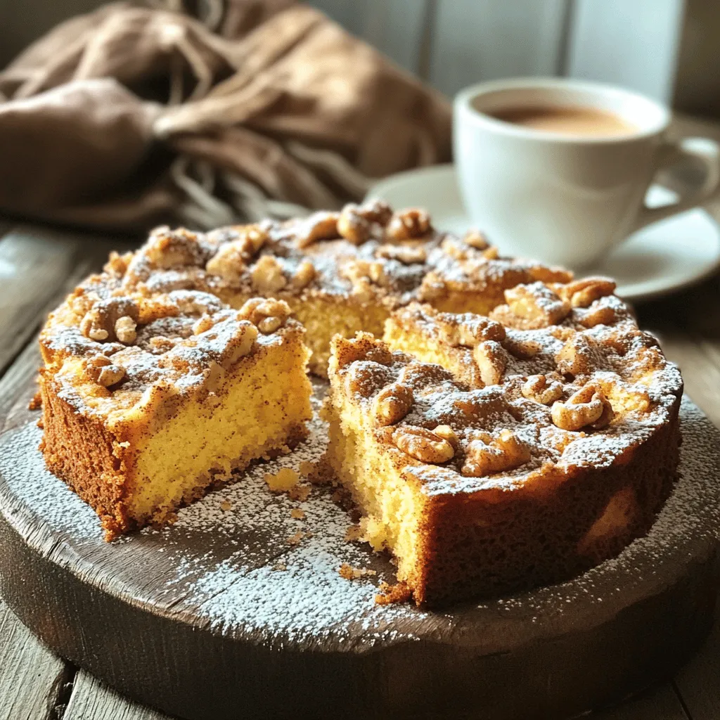 Cinnamon Sugar Coffee Cake Tasty and Simple Delight