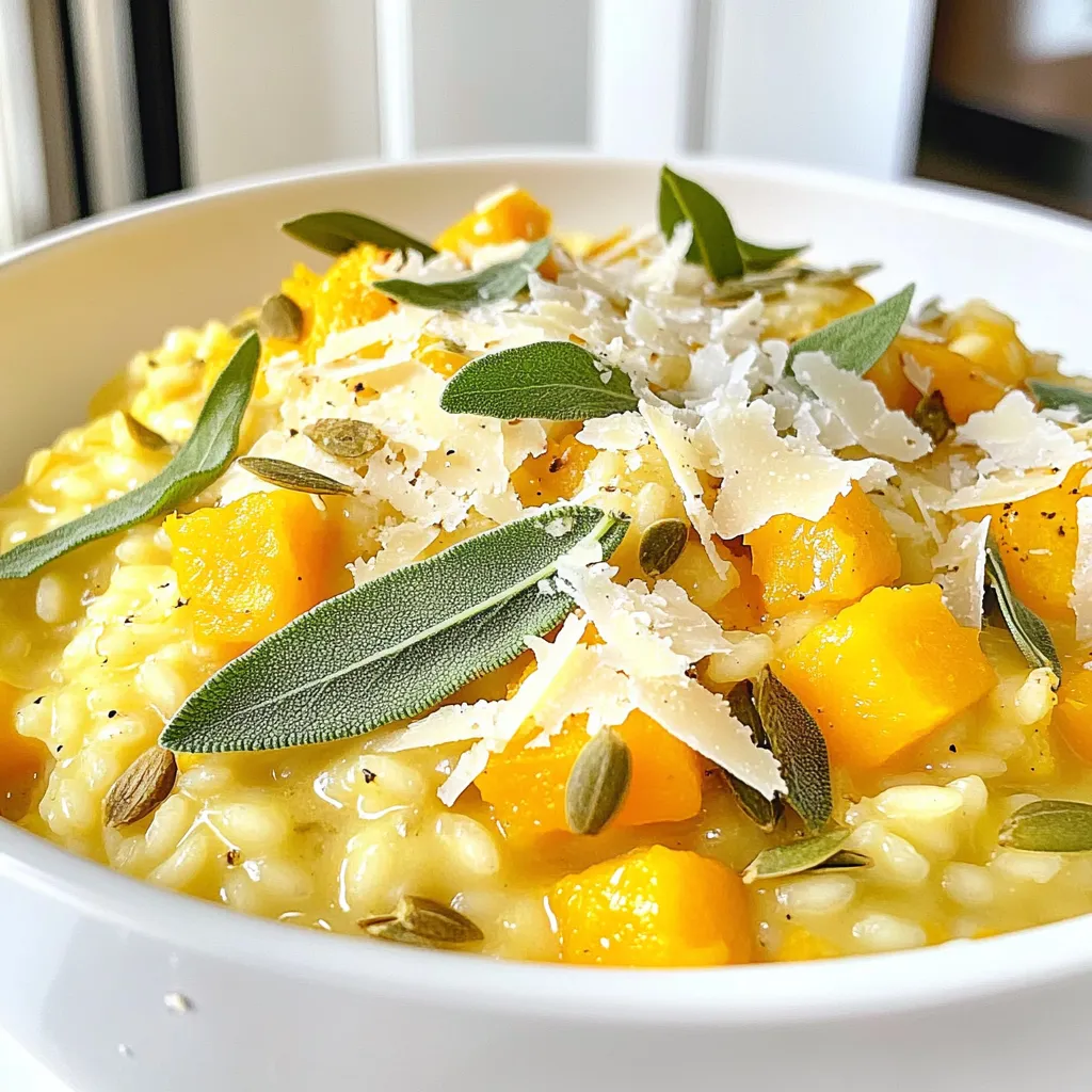 Butternut Squash Sage Risotto Savory and Simple Recipe