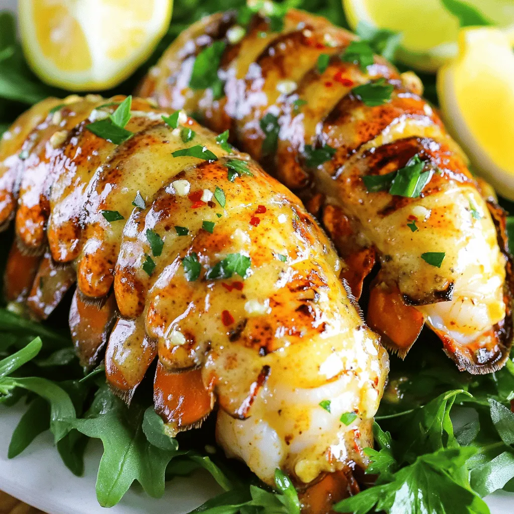 Creamy Garlic Butter Lobster Tails Flavorful Recipe