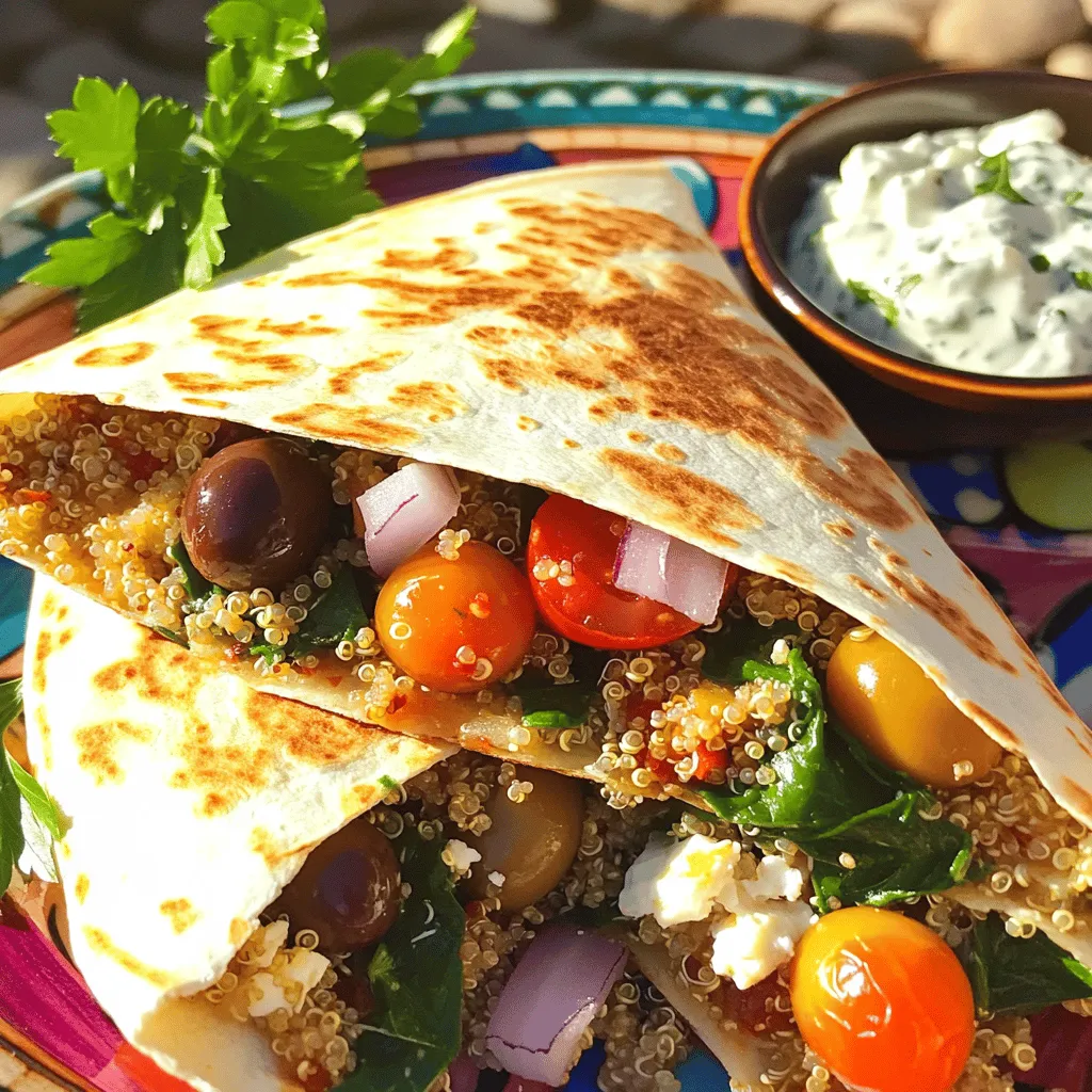 Mediterranean Quesadilla Flavorful and Simple Recipe
