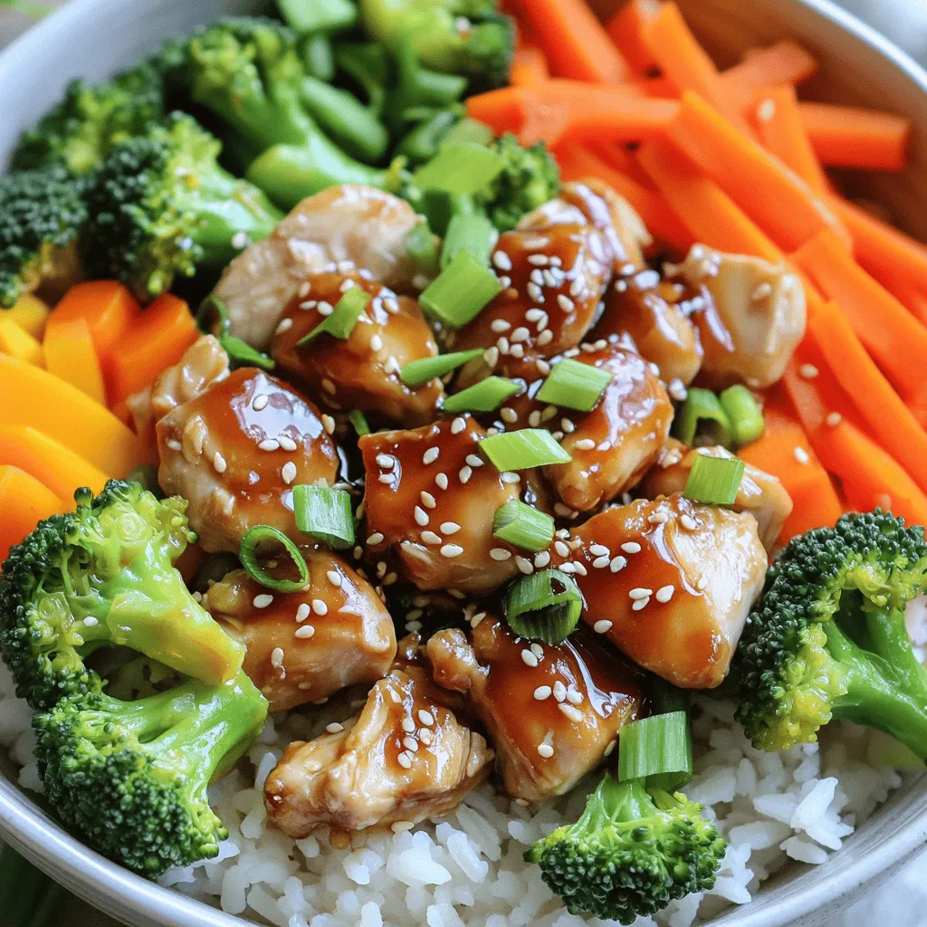 Teriyaki Chicken Bowls Flavorful and Simple Meal