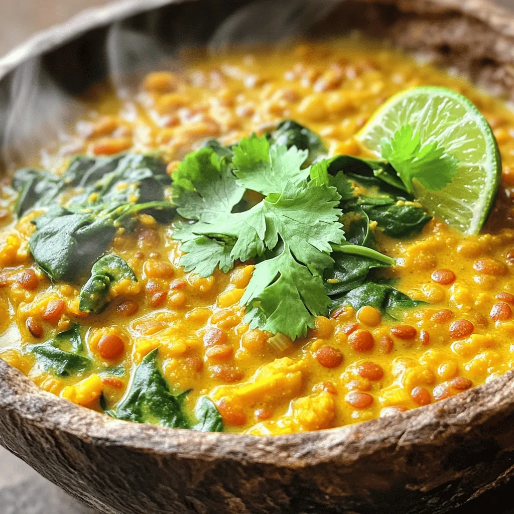 Coconut Curry Lentils Flavorful and Easy Recipe