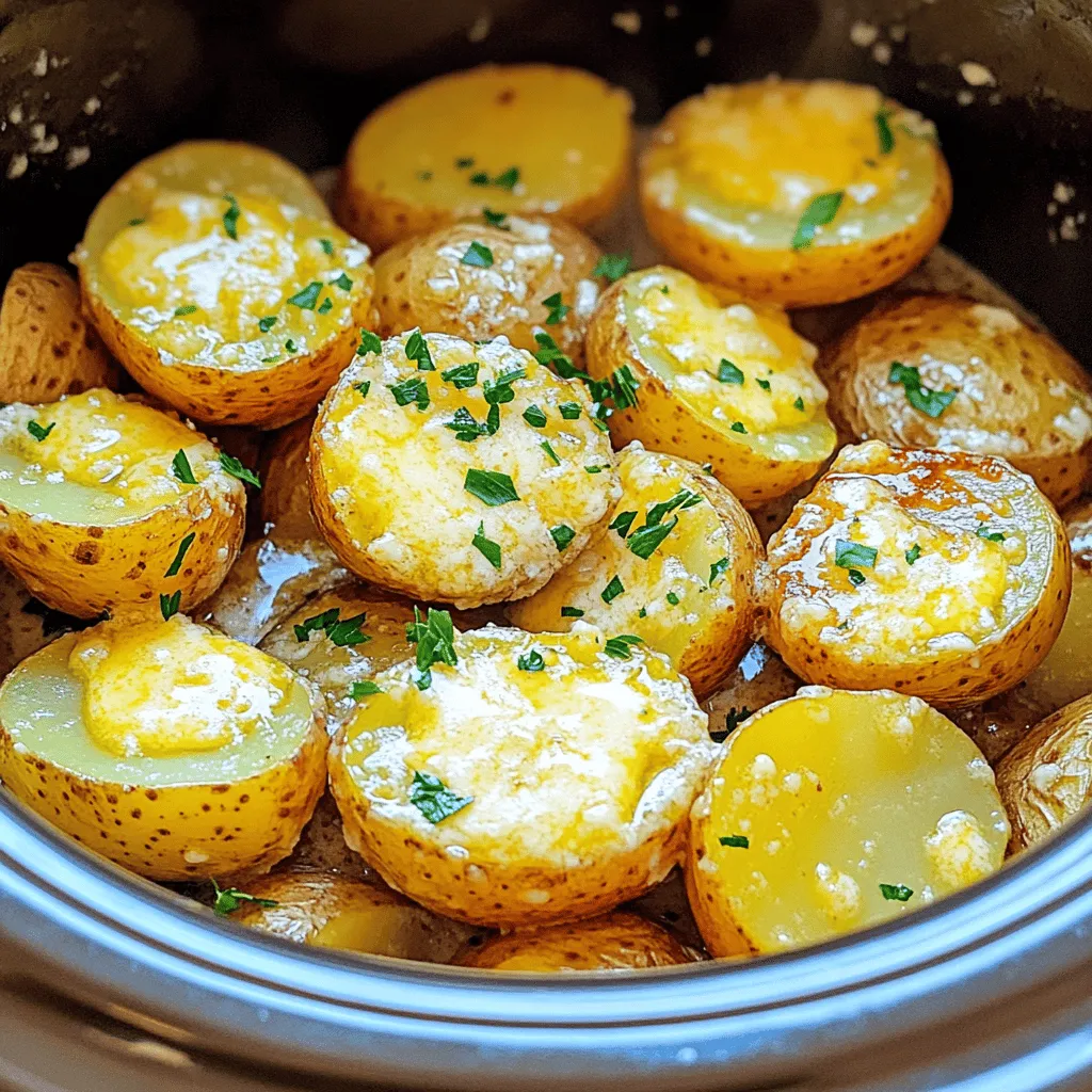 Crockpot Parmesan Potatoes Easy Comfort Food Delight