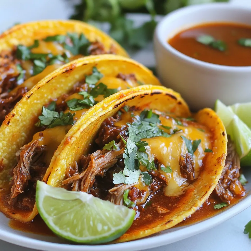 Cheesy Birria Tacos Irresistible Flavor in Every Bite