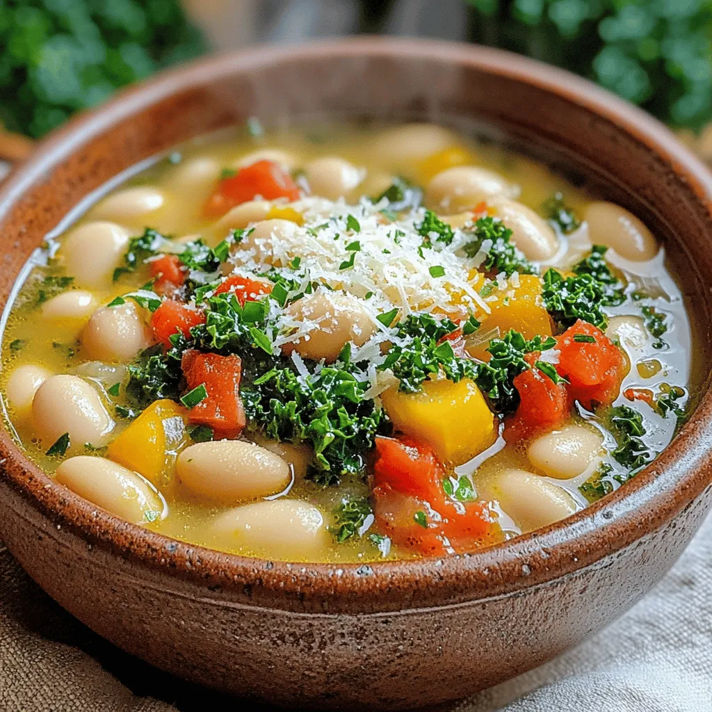 Tuscan White Bean Soup Delight Flavorful and Cozy Meal