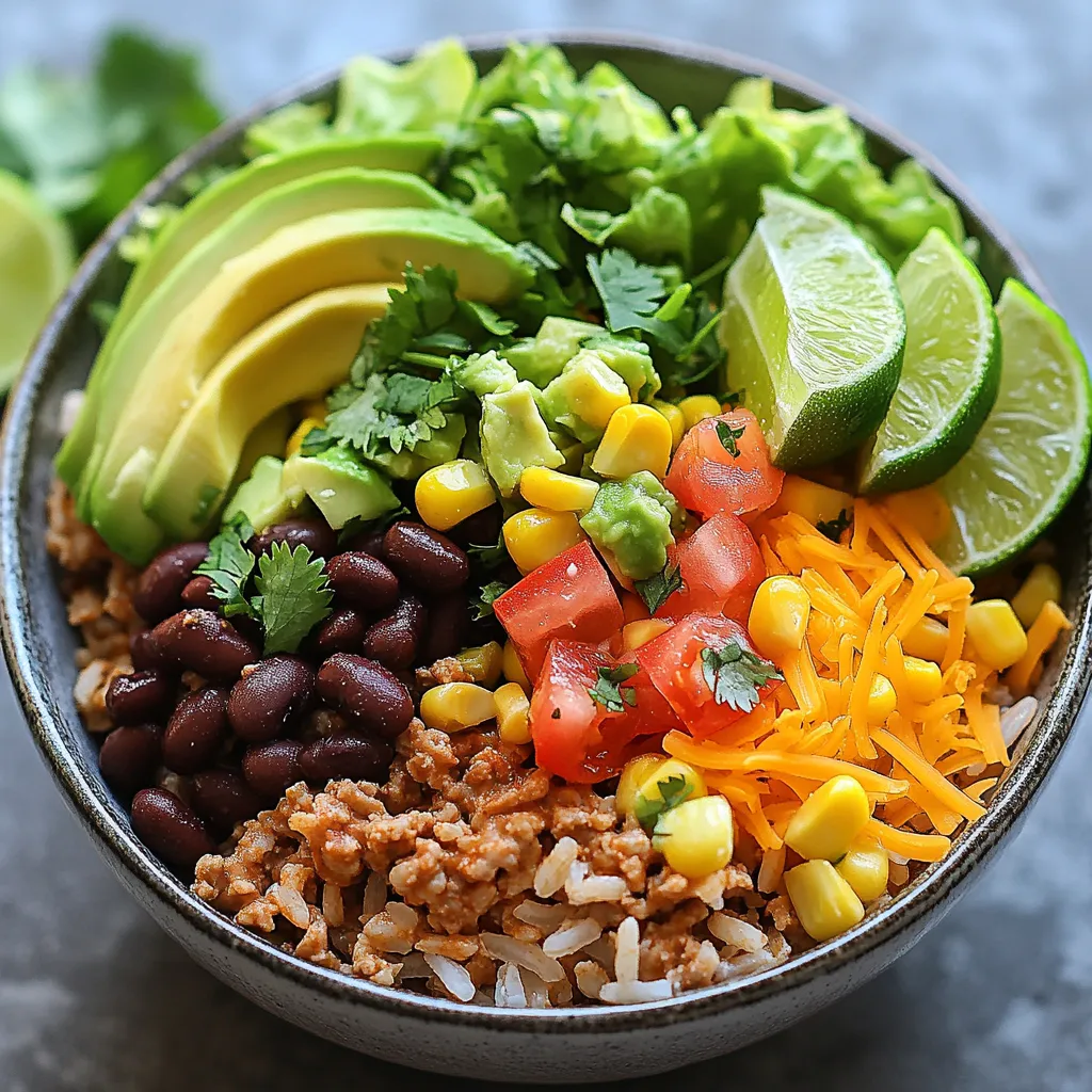 Easy Taco Rice Bowl Simple and Flavorful Recipe