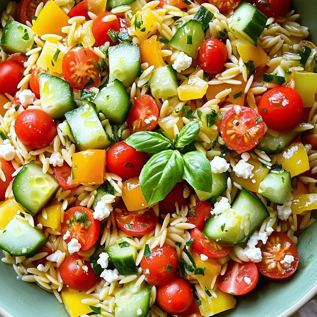 Orzo Summer Salad Fresh and Flavorful Recipe Ideas