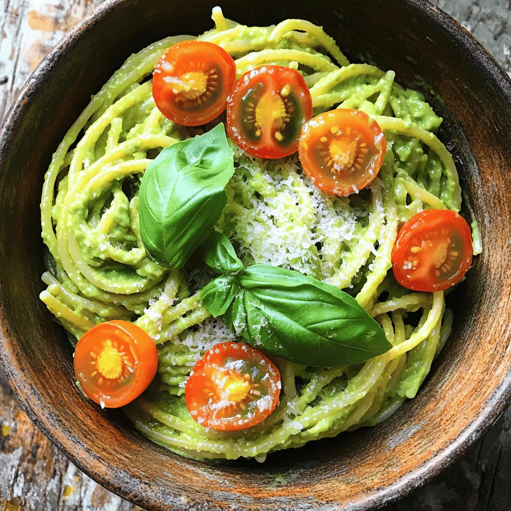 Creamy Avocado Pasta Delightfully Easy Recipe
