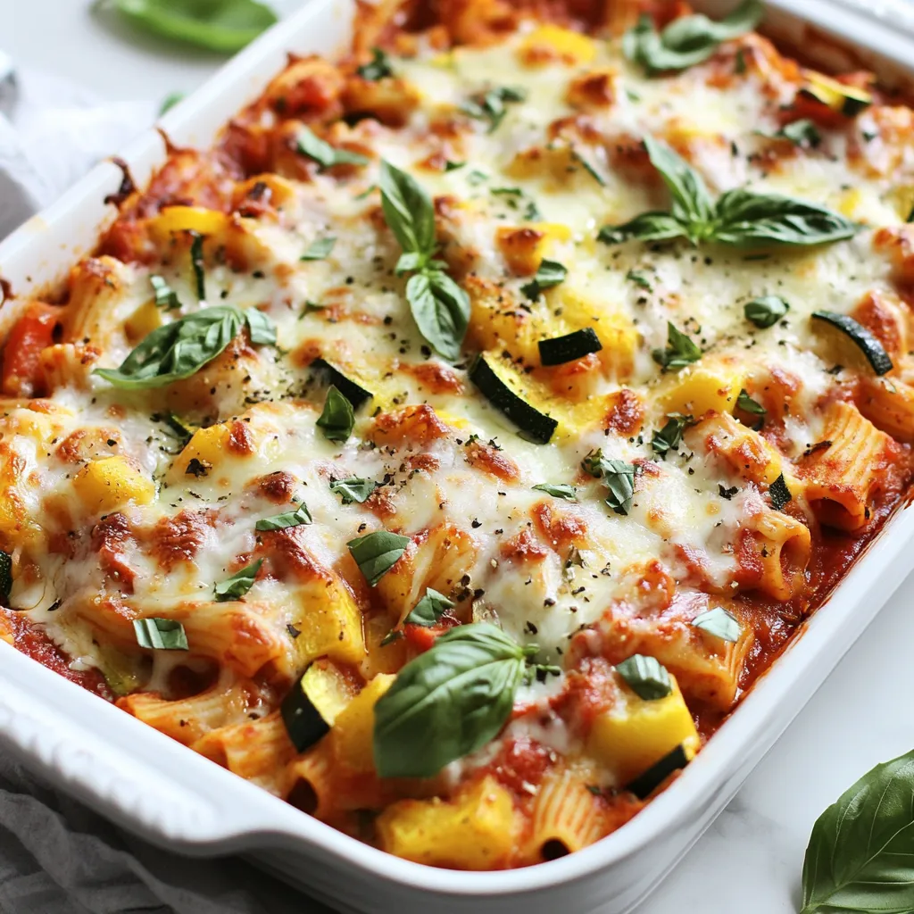 Loaded Veggie Baked Ziti Flavorful and Simple Recipe