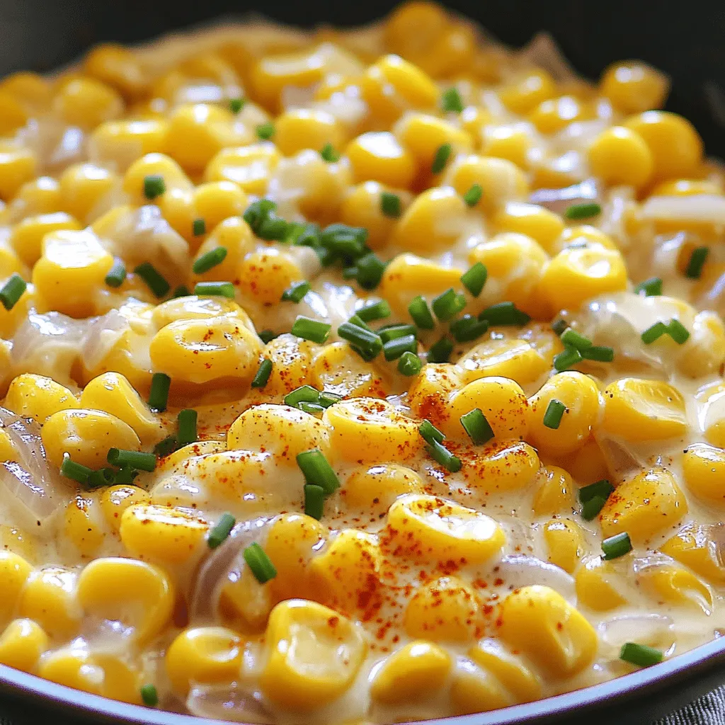 Creamy Skillet Corn Simple and Delicious Recipe