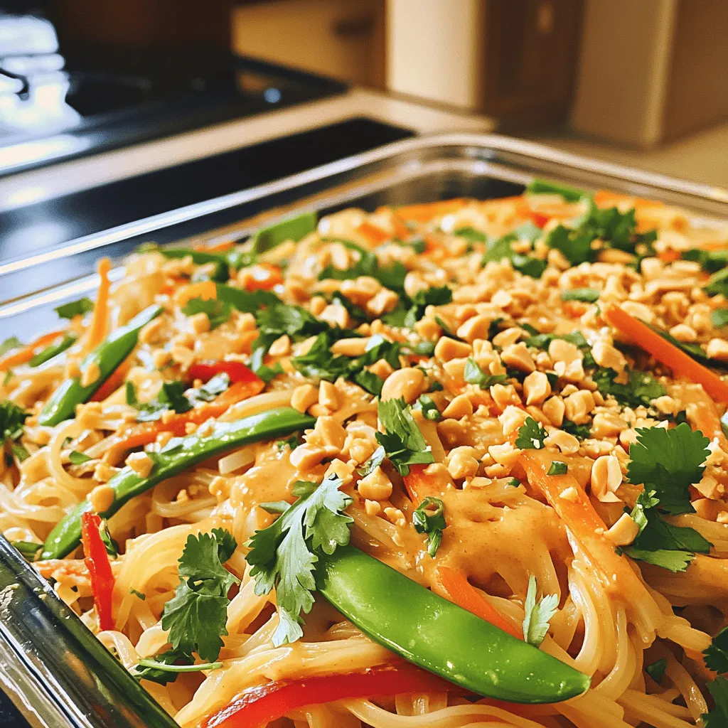 Spicy Thai Peanut Noodles Flavorful and Simple Recipe