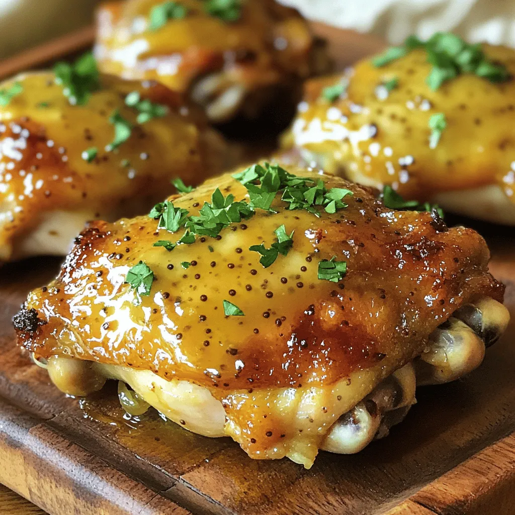 Honey Mustard Chicken Thighs Easy Recipe to Try