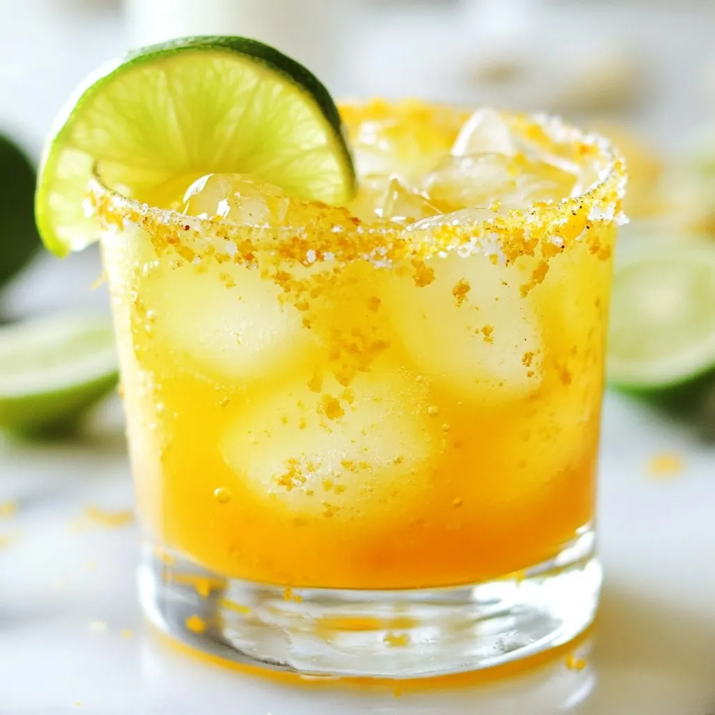 Spiced Holiday Margarita Festive and Flavorful Drink