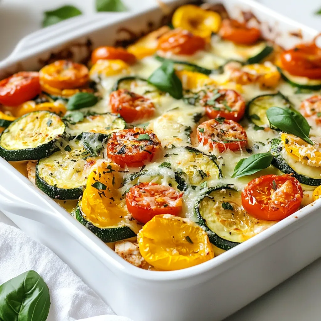 Chicken Zucchini Bake Flavorful and Easy Dinner Idea