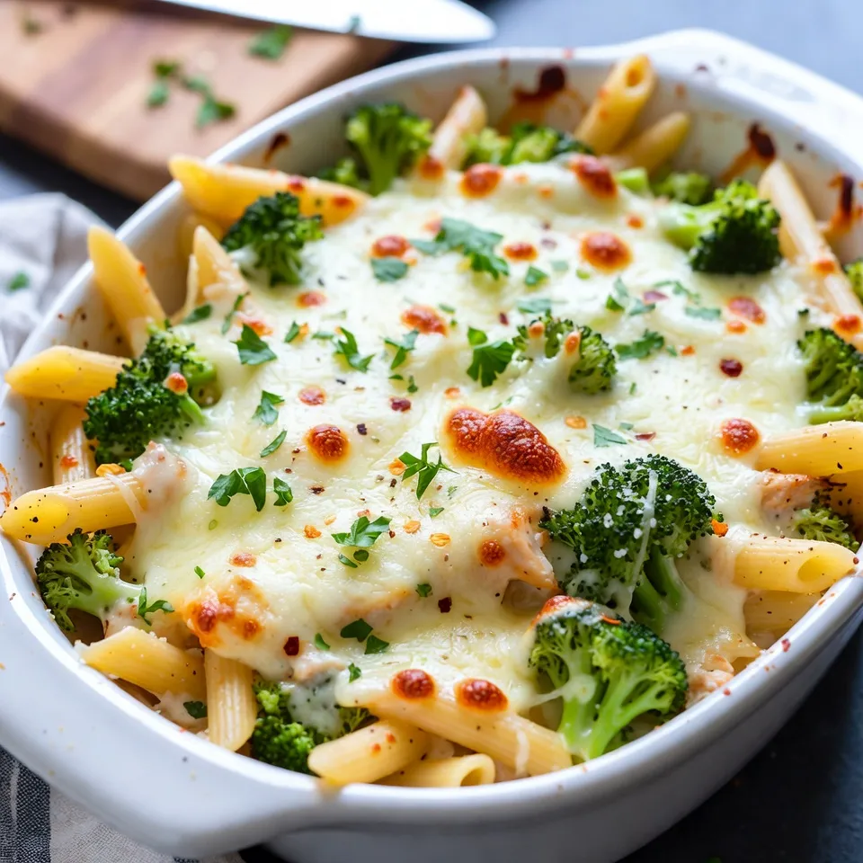 Savory Chicken Broccoli Pasta Bake Simple Delight