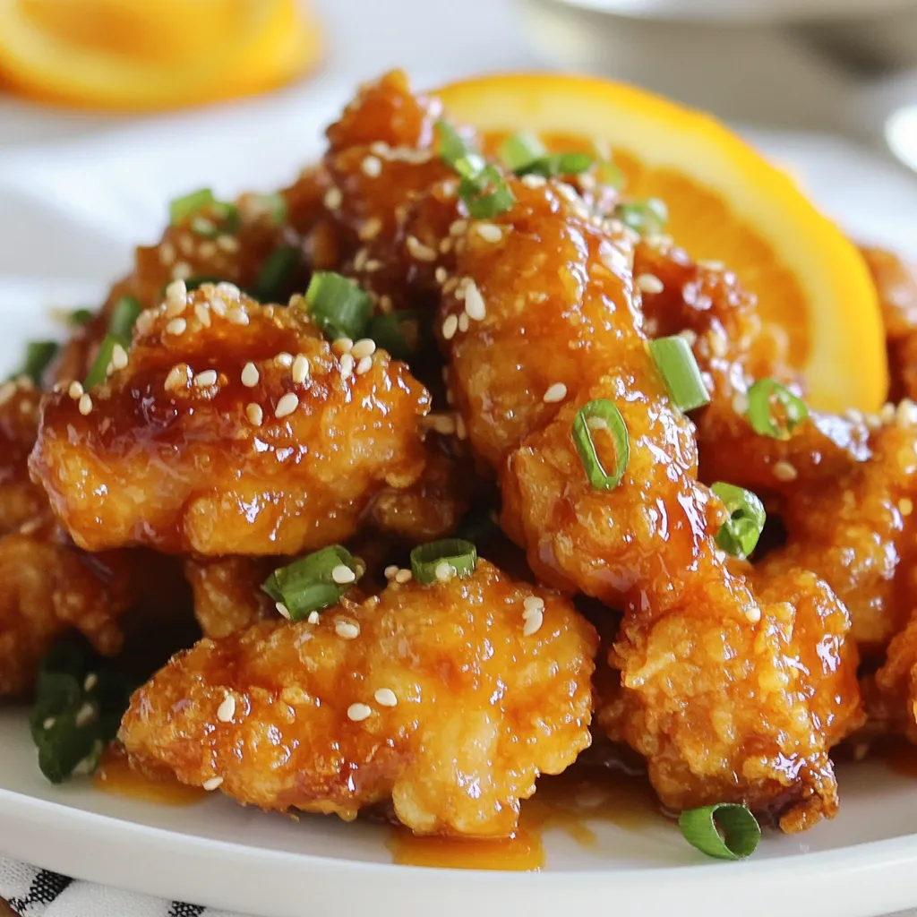 Homemade Orange Chicken Flavorful and Easy Recipe