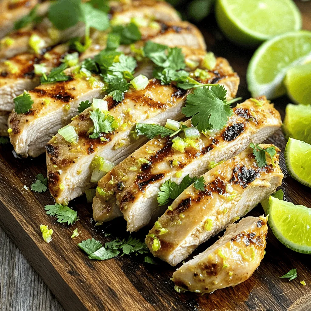 Zesty Lime Chicken Marinade Flavorful and Easy Recipe
