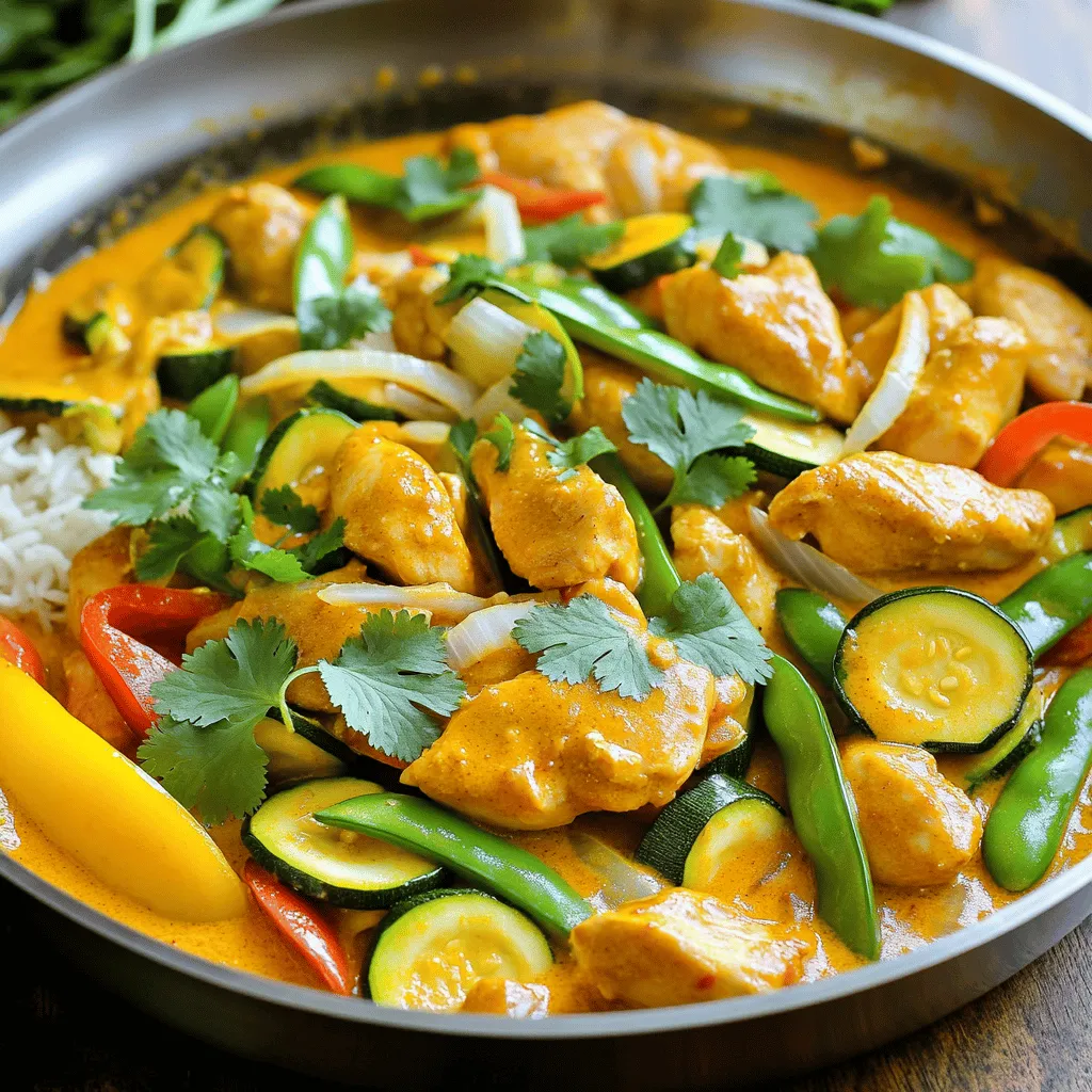 Thai Coconut Curry Chicken Flavorful Weeknight Meal