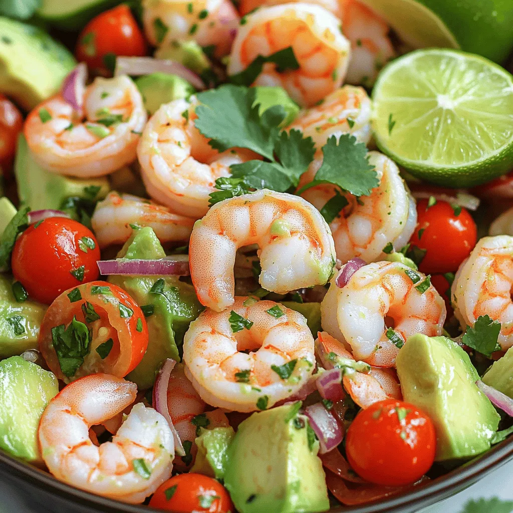 Savory Shrimp and Avocado Salad Quick and Easy Recipe