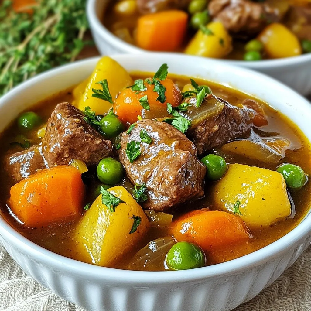 One-Pot Beef Stew Hearty and Simple Comfort Meal