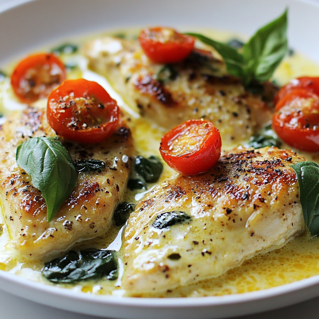 Creamy Tuscan Chicken Skillet Flavorful Dinner Recipe