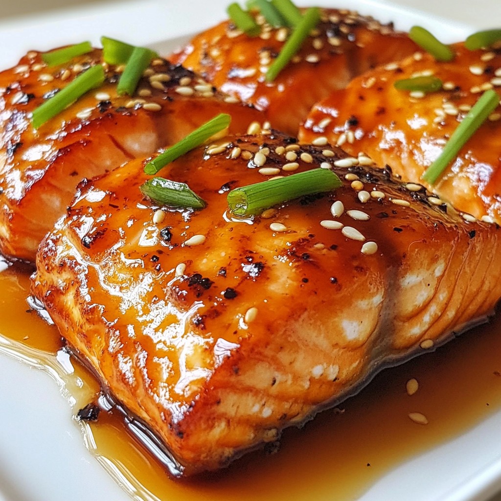 Honey Garlic Glazed Salmon Flavorful and Easy Recipe