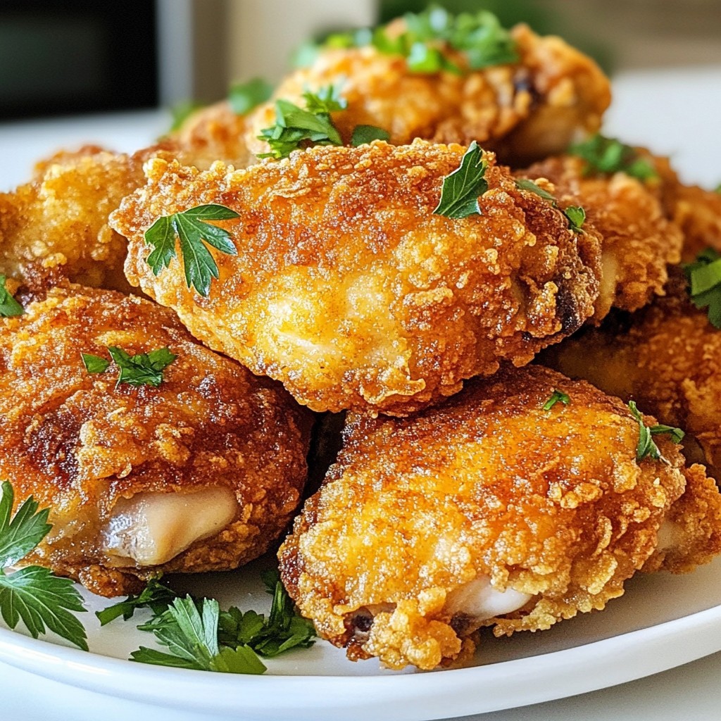 Classic Chicken Fried Chicken Delightful and Crispy Dish