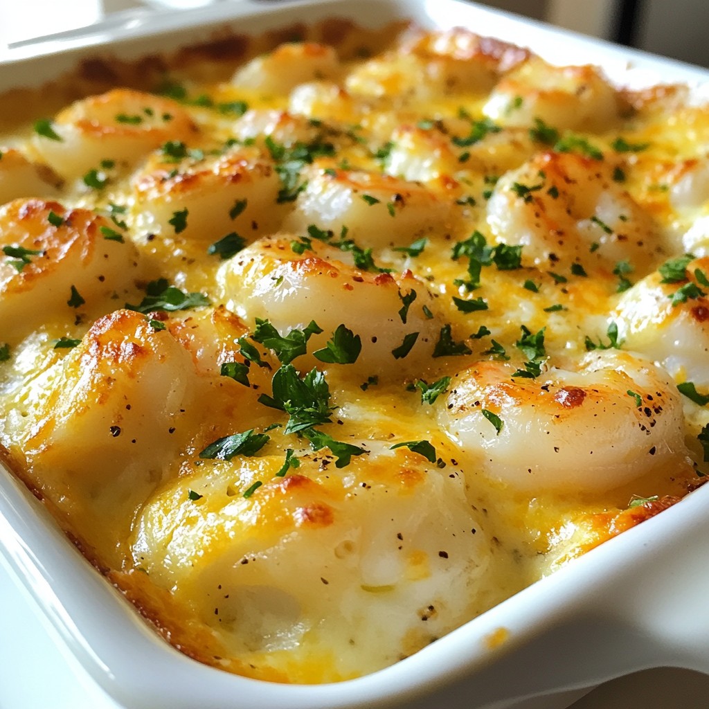 Seafood Gratin Bake Creamy and Comforting Delight