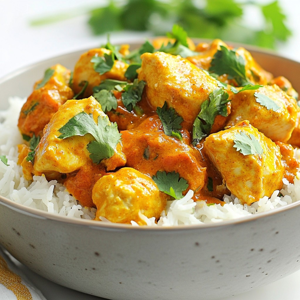 Slow Cooker Butter Chicken Rich and Flavorful Dish