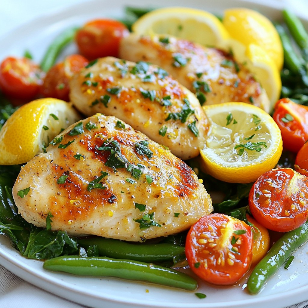 One Pan Lemon Herb Chicken Simple and Flavorful Dish