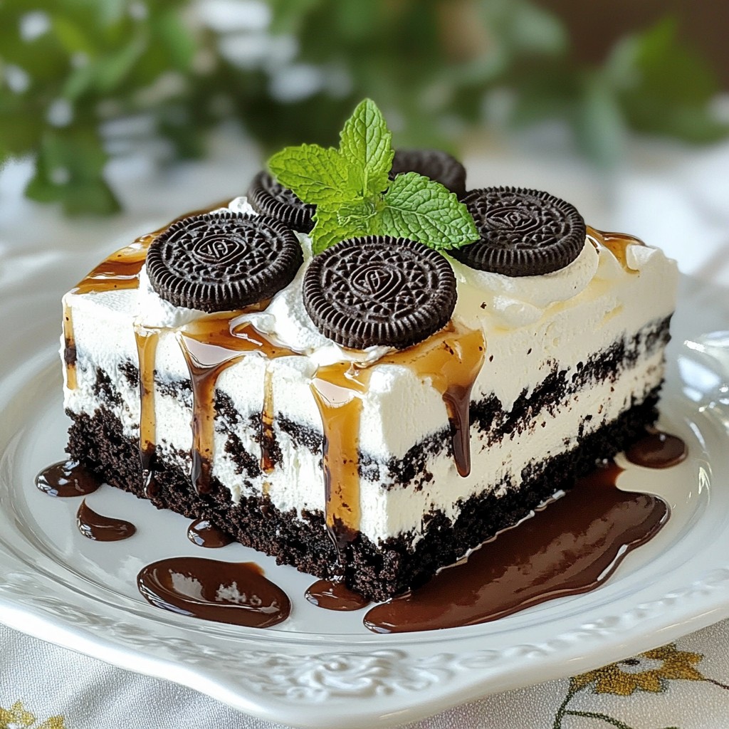 Easy Oreo Icebox Cake Delightful No-Bake Recipe