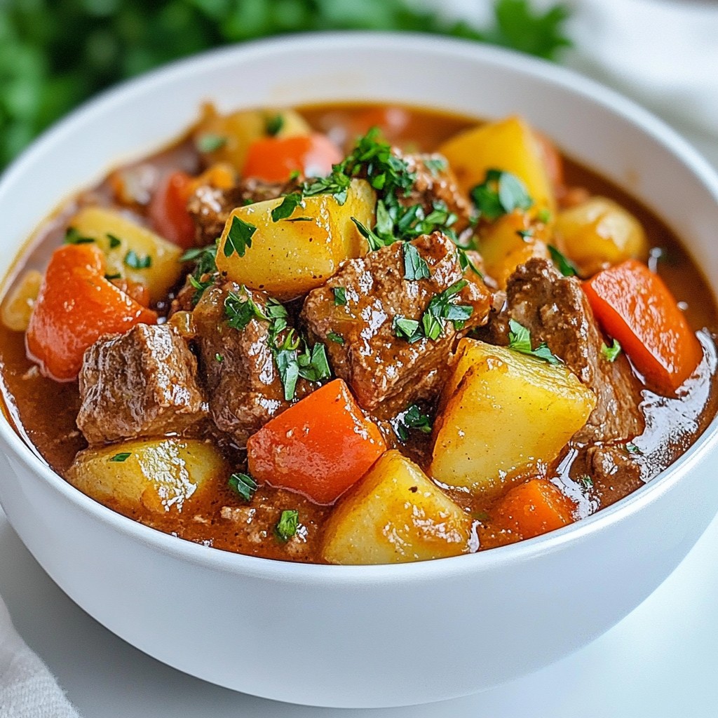 Slow Cooker Hungarian Goulash Flavorful Comfort Dish