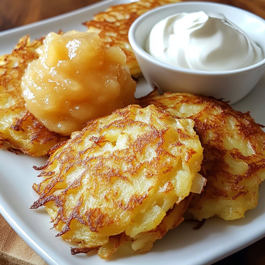Classic Potato Pancakes Crispy and Flavorful Delight