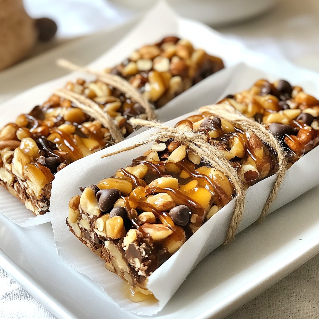 Chewy High-Protein Chocolate Nut Protein Bars Recipe